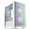 Tecware NEO M2 TG High Airflow Matx Case Tempered Glasse PC Case (White)