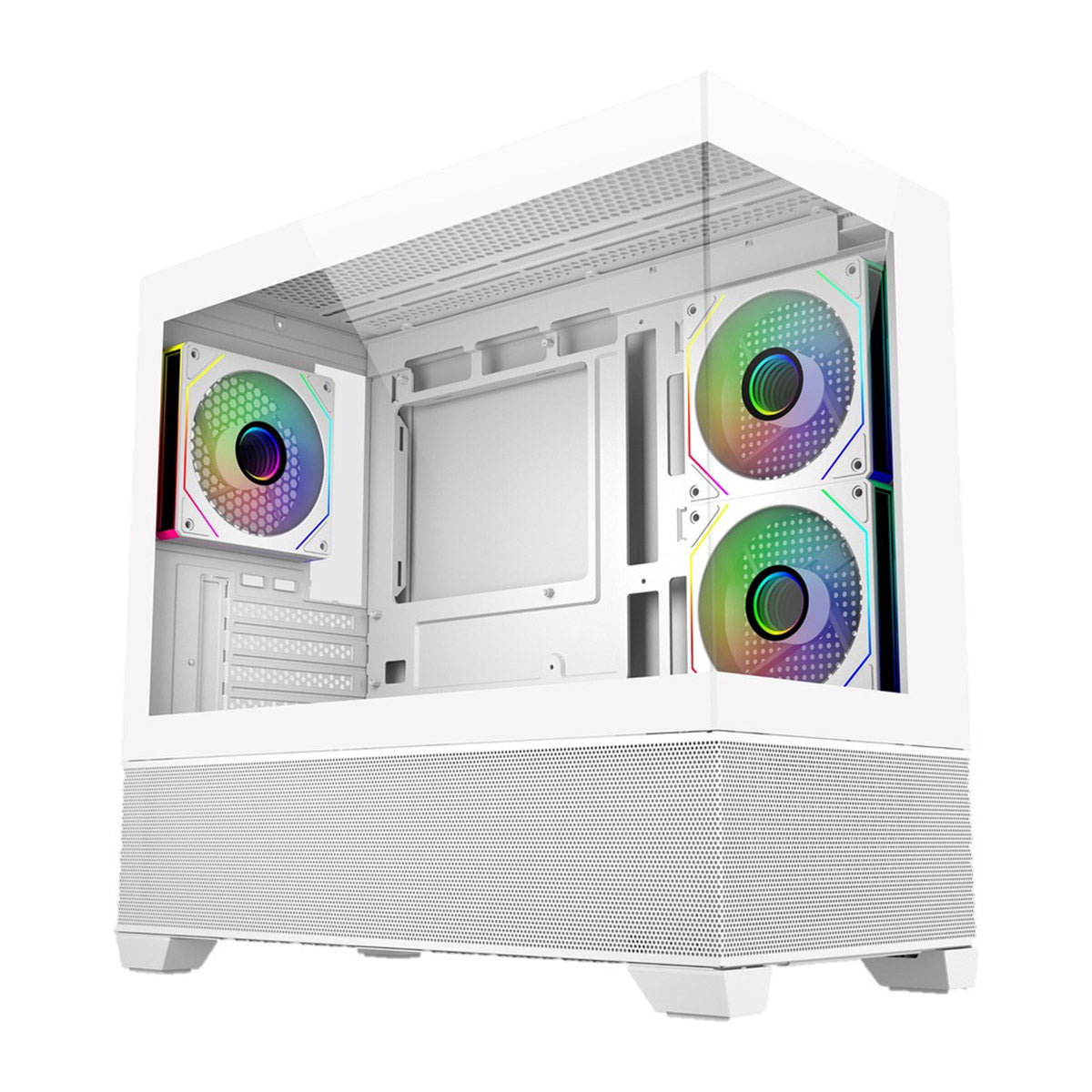 Cooler Master Elite 490 Tempered Glass mATX Case | DataBlitz