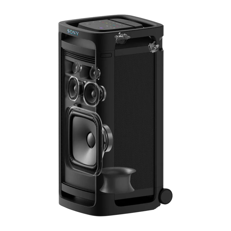 Sony ULT Power Sound Tower 9AC Party Speaker + Wireless Handheld Microphone