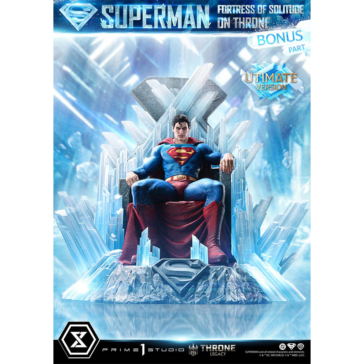 Throne Legacy Superman (Comics) Superman Fortress of Solitude on Throne | DataBlitz