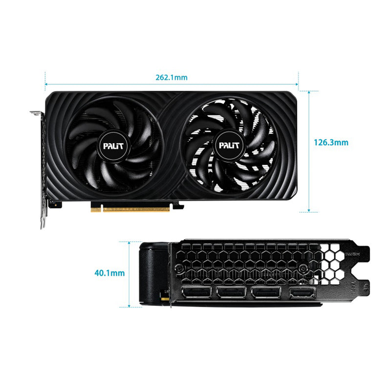 Palit GeForce RTX 5050 Dual OC 8GB GDDR6 Graphics Card