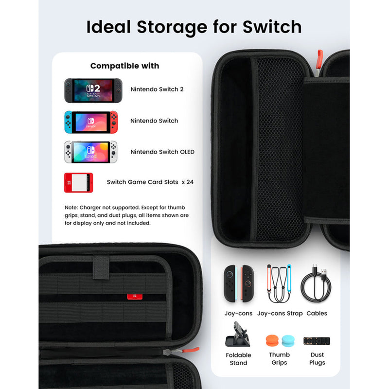 Transnovo Protective Hard Portable Travel Carrying Case with Protection Accessories | DataBlitz