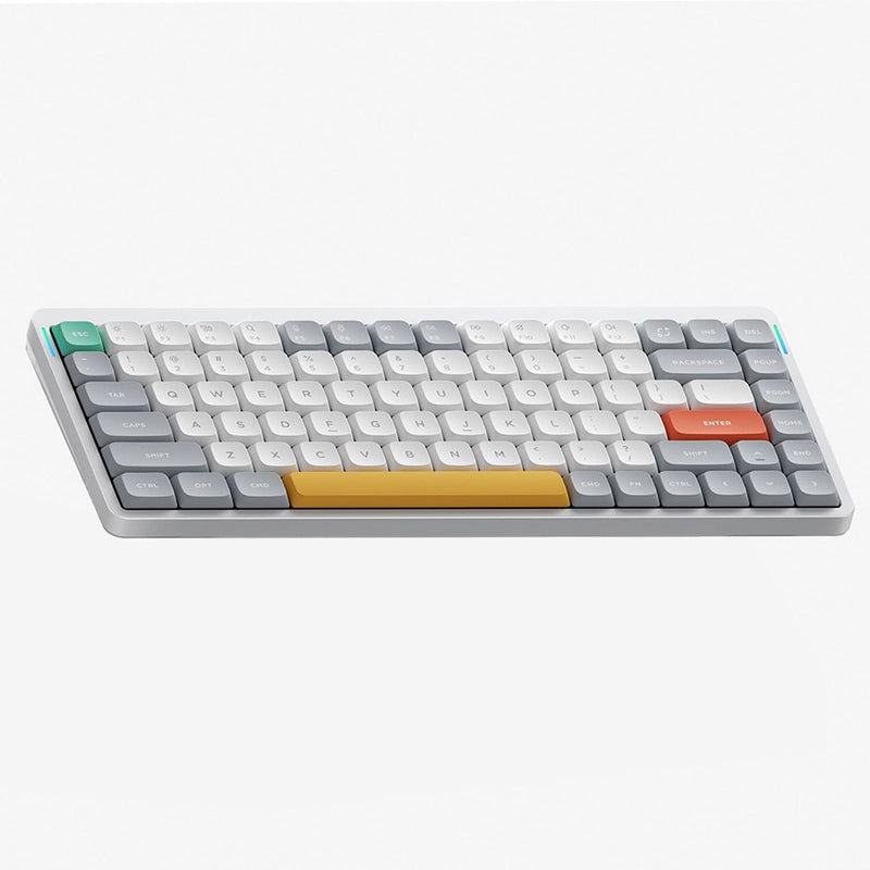 NuPhy Air75 V2 QMK/VIA RGB Hot-Swappable 84-Key Wireless Mechanical Keyboard (Cowberry Switch)