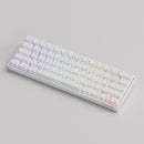 MonsGeek FUN60 Pro SP Shine-Through White Multi-Mode RGB Mechanical Keyboard 