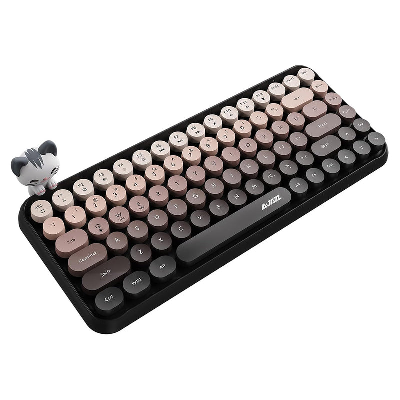 Ajazz 308I 84-Keys Bluetooth Wireless Membrane Keyboard (Bean Paste)
