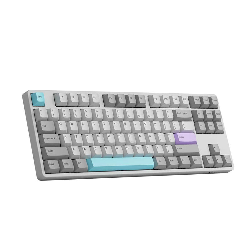 Akko 5087S Via RGB Hot-Swappable Mechanical Keyboard Silent (Gateron Pink-Lubed)
