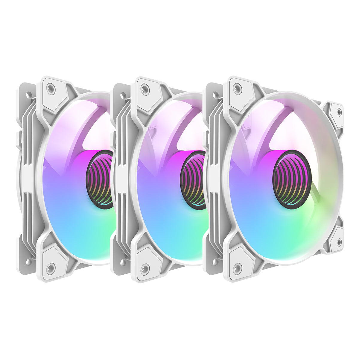 DarkFlash C8 ARGB Cooling Case Fan - 3-in-1 Pack | DataBlitz
