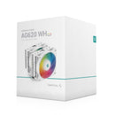 Deepcool AG620 WH ARGB Dual-Tower CPU Cooler (White)