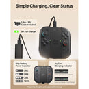 Jsaux Joy-Con All Arounder GripCase with Travel Cover for Switch 2 (Black) (GP0508)
