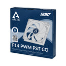Arctic F14 PWM PST CO 140mm PWM Fan with Cable Splitter for Continuous Operation (Black)
