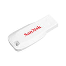 SanDisk Cruzer Blade USB 2.0 Flash Drive - 16GB (White)