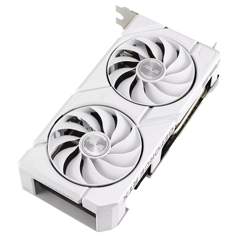 Asus Dual GeForce RTX 4060 Ti Evo OC 8GB GDDR6 Graphics Card (White)