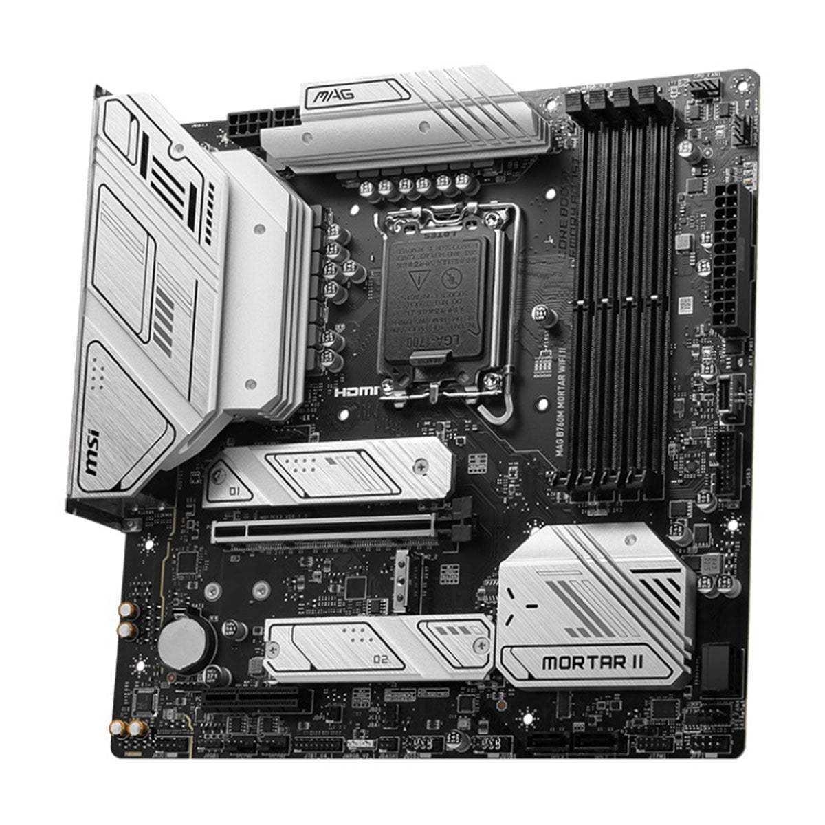 MSI MAG B760M Mortar WiFi II DDR5 Intel Motherboard