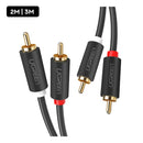 Ugreen 2 RCA Male to 2 RCA Male Audio Cable | DataBlitz