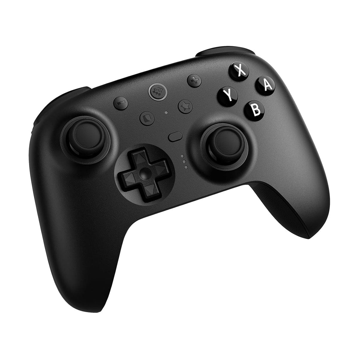 8BitDo Ultimate 2 Bluetooth Controller with TMR Joysticks, Switchable Hall Effect/Tactile Triggers, Vibration & Motion Control, RGB Fire Ring with Charging Dock for Nintendo Switch/Windows PC/N-Switch Pro Controller (Black, White) (80ND)