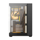 Trendsonic Kratos KT30A Dual Chamber Tempered Glass Panel ATX Gaming Case