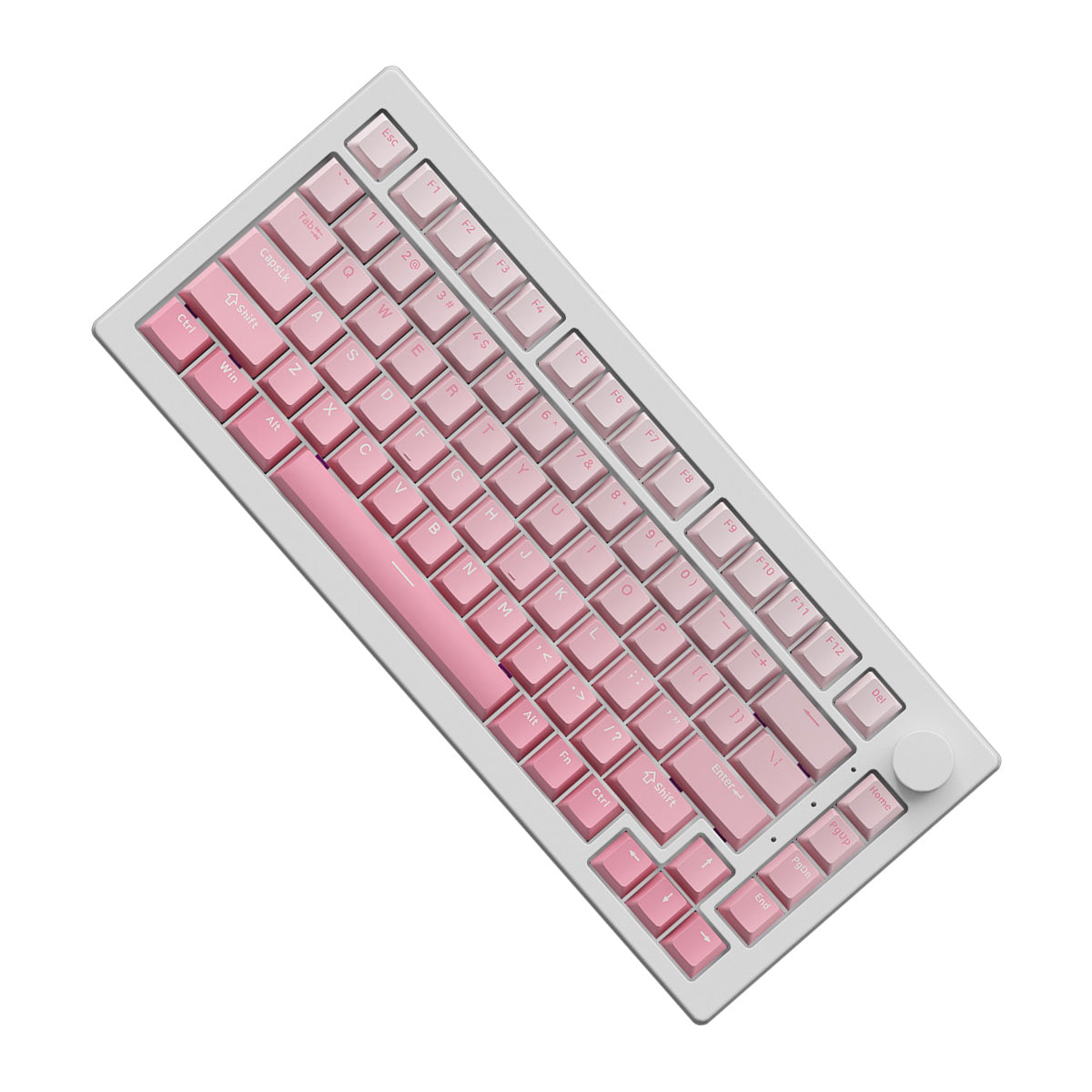 Akko 5075 V3 Multi-Mode RGB Hot-Swappable Mechanical Keyboard (Gradient Pink)