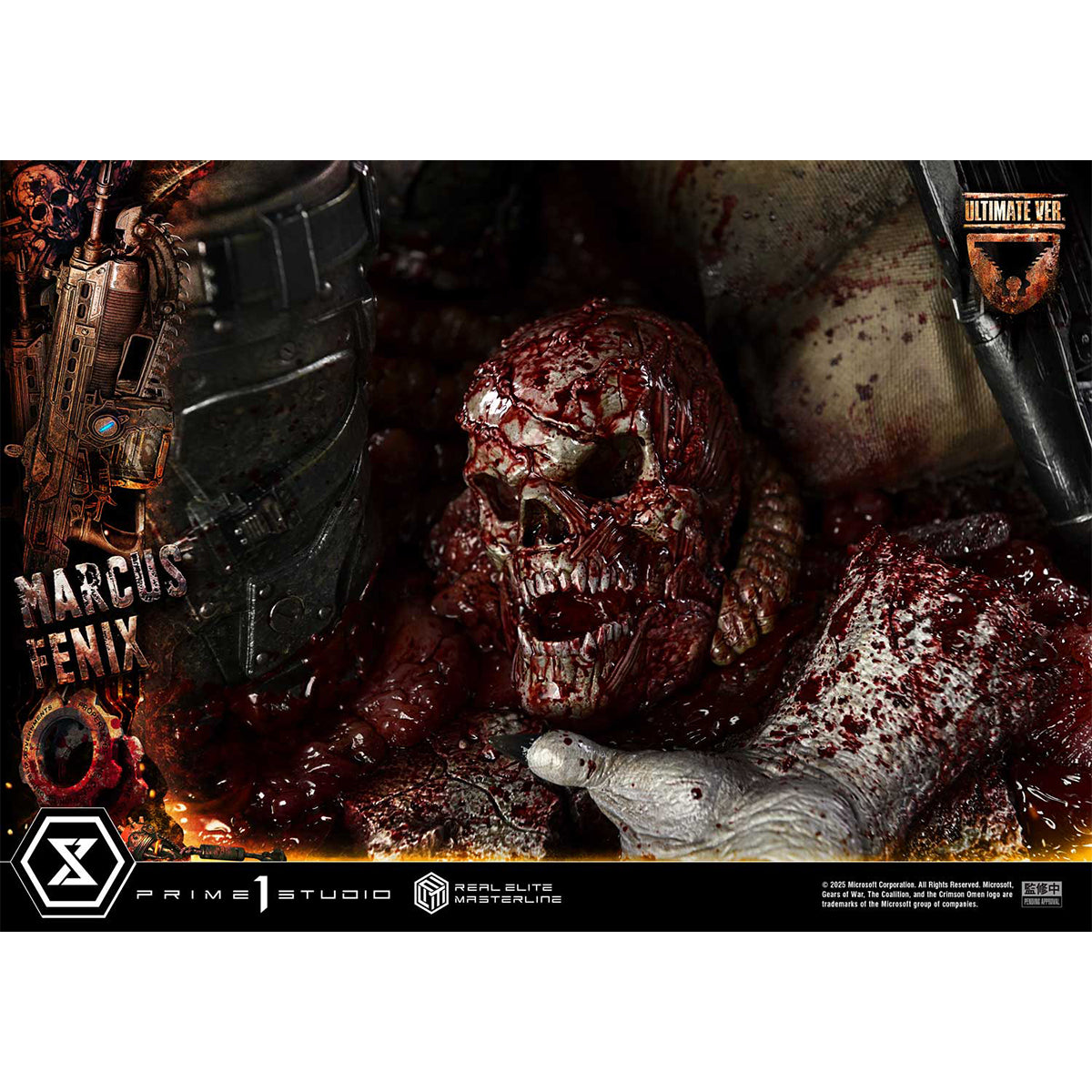 Real Elite Masterline Gears of War: Reloaded Marcus Fenix | DataBlitz