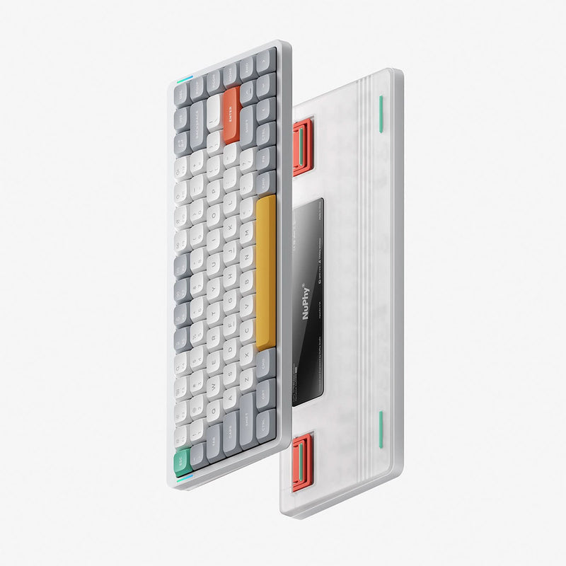 NuPhy Air75 V2 QMK/VIA RGB Hot-Swappable 84-Key Wireless Mechanical Keyboard (Cowberry Switch)