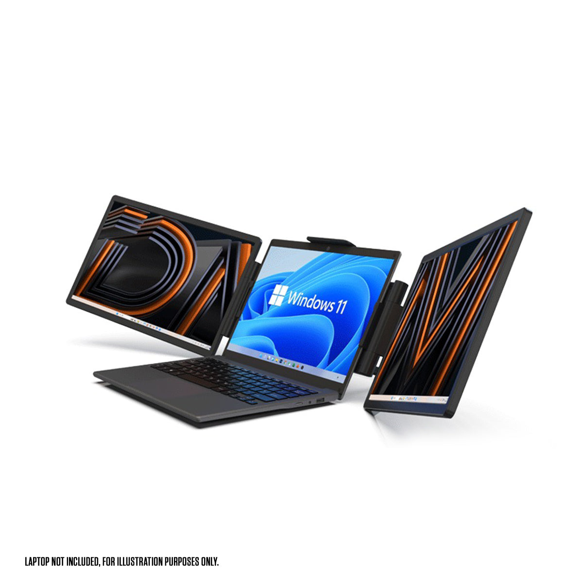 DreaMonitor Leo 1403D 14" WUXGA (1920x1200) 60Hz 30ms IPS Dual Portable Monitor (Black)