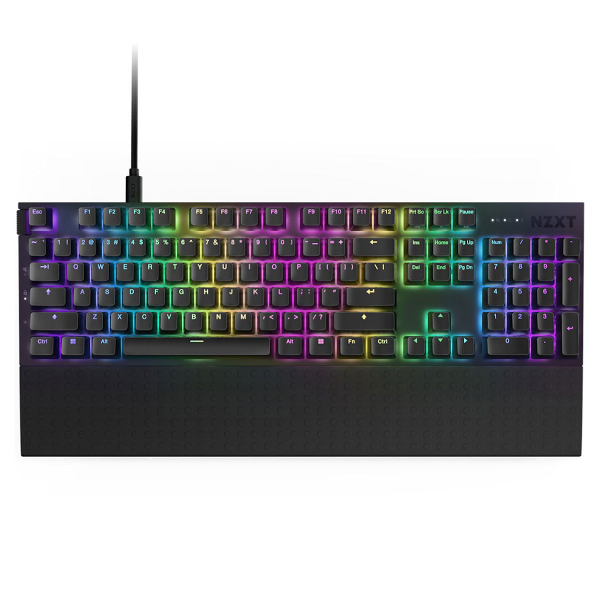NZXT Function 2 Full-Size Optical Gaming Keyboard (Matte Black)