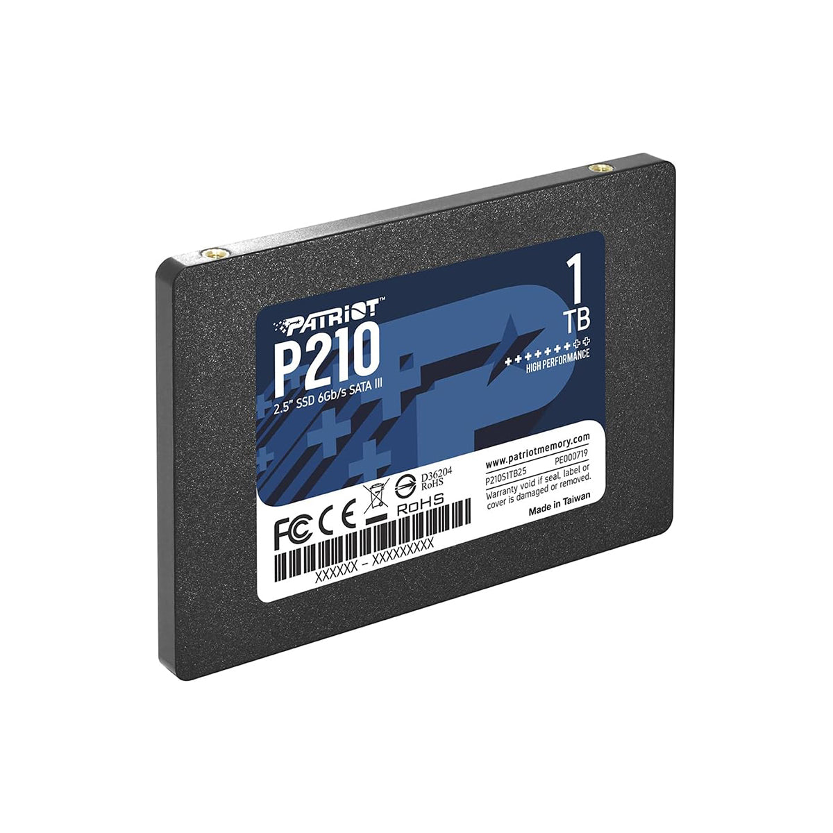 Patriot P210 2.5" SSD SATA III | DataBlitz