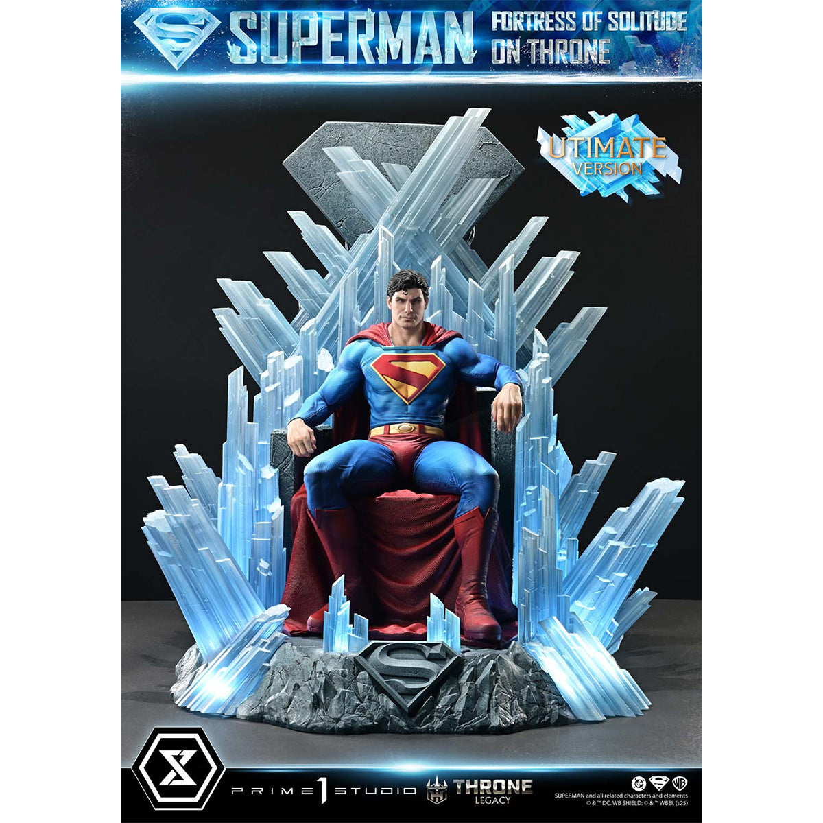 Throne Legacy Superman (Comics) Superman Fortress of Solitude on Throne | DataBlitz
