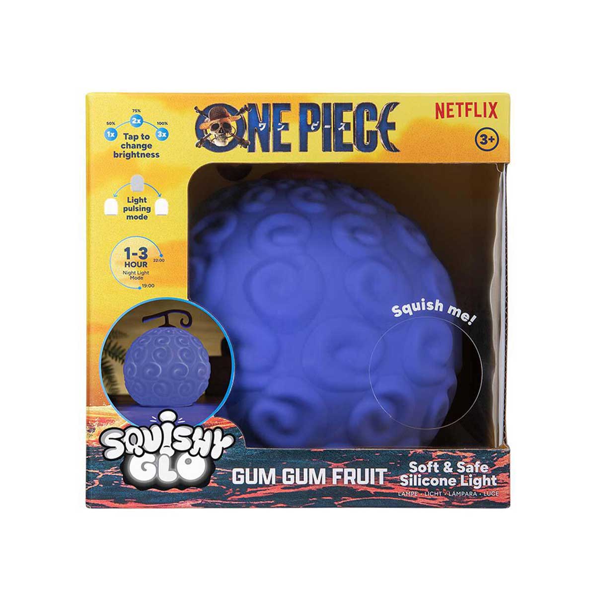 Paladone One Piece Gum Gum Fruit SquishyGlo Silicone Light (PP14339OPNF)