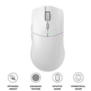 Glorious Model O 2 Pro 4K/ 8KHz Edition Wireless Ultralight eSports Mouse (White)