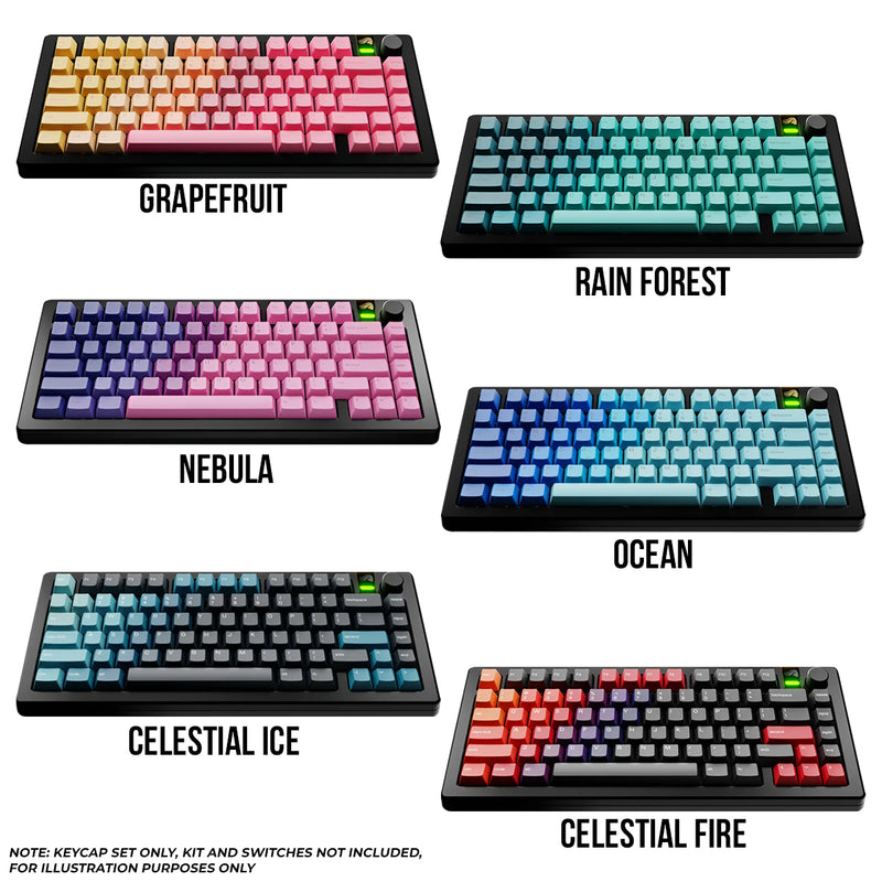 Glorious GPBT Gradient Keycaps