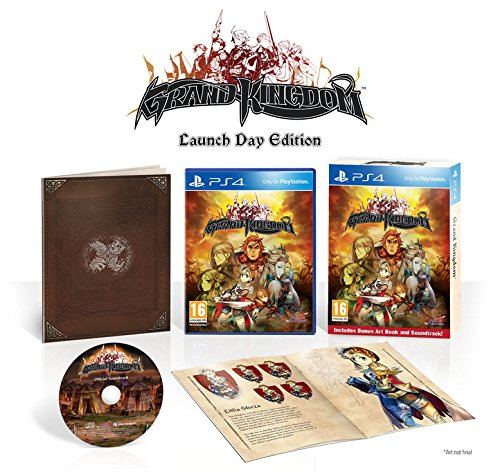 PS4 Grand Kingdom Reg.2 (Includes Bonus Art Book And Soundtrack)