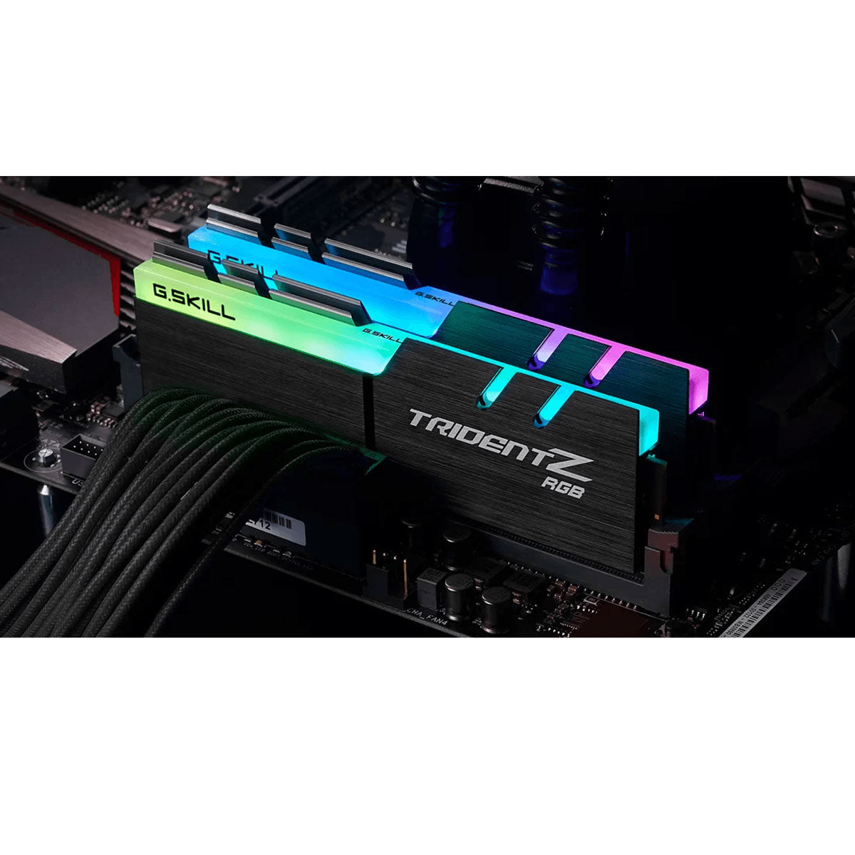 G.SKILL Trident Z RGB 32GB DDR4 3600MHZ Memory (F4-3600C18D-32GTZR)