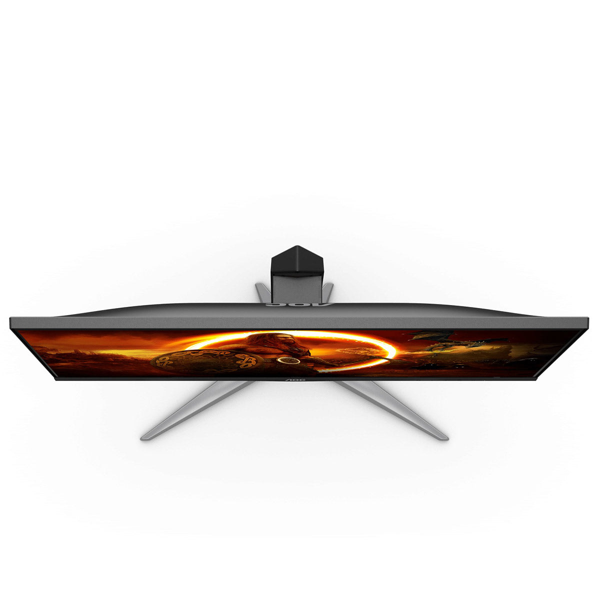 AOC U28G2X 28" 4K (3840x2160) 144Hz 1ms MPRT DisplayHDR 400 AMD Freesync Premium IPS Gaming Monitor (Black/Red)