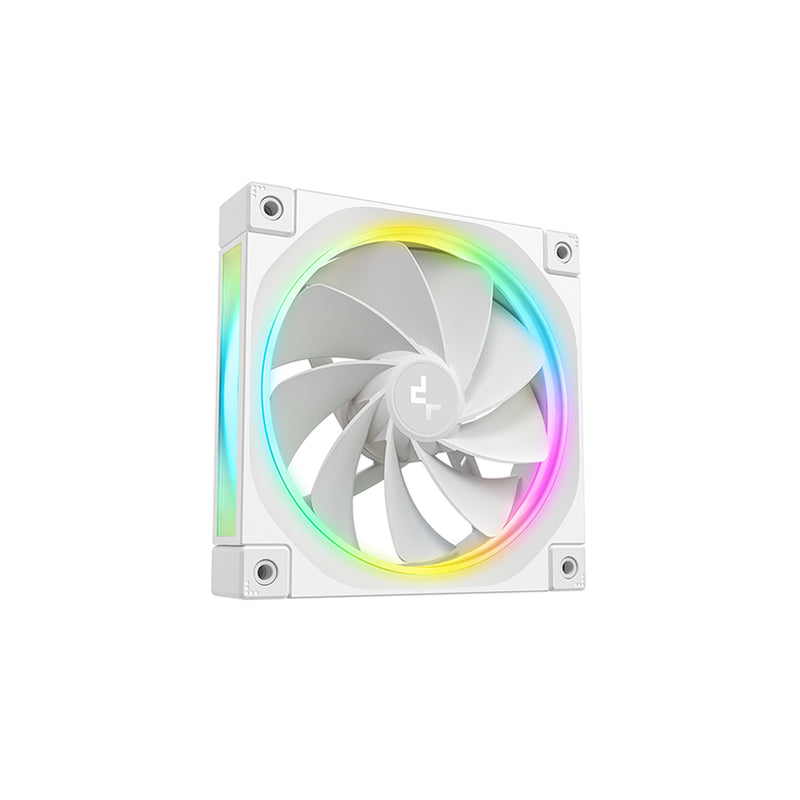 DeepCool FL12R 3-in-1 3x120mm Unique ARGB Fans (Black, White)
