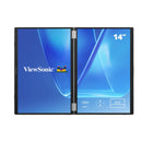 ViewSonic VG1457 14" FHD 60Hz 16ms IPS Dual Screen Portable Monitor