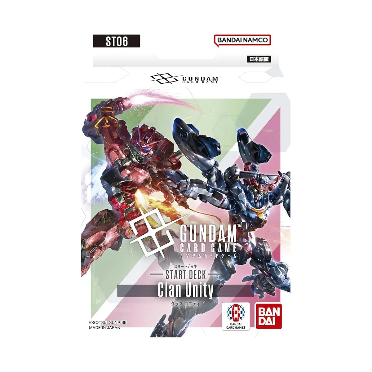 Gundam Card Game Start Deck Clan Unity (ST06) (Jap ver)