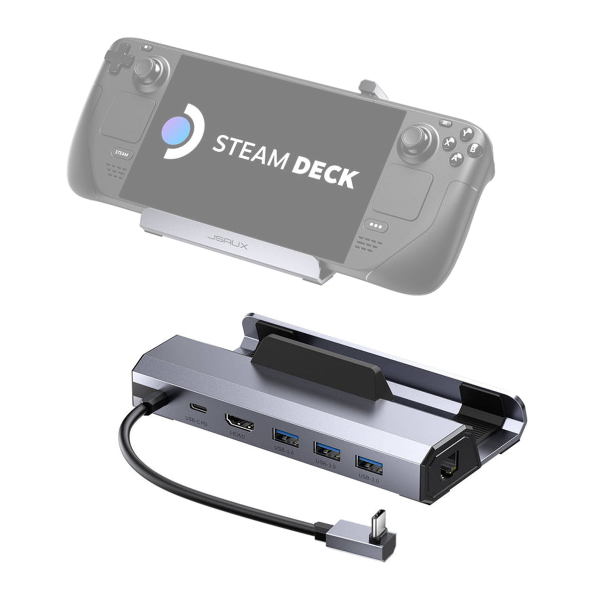 JSAUX USB-C 6-in-1 Docking Station