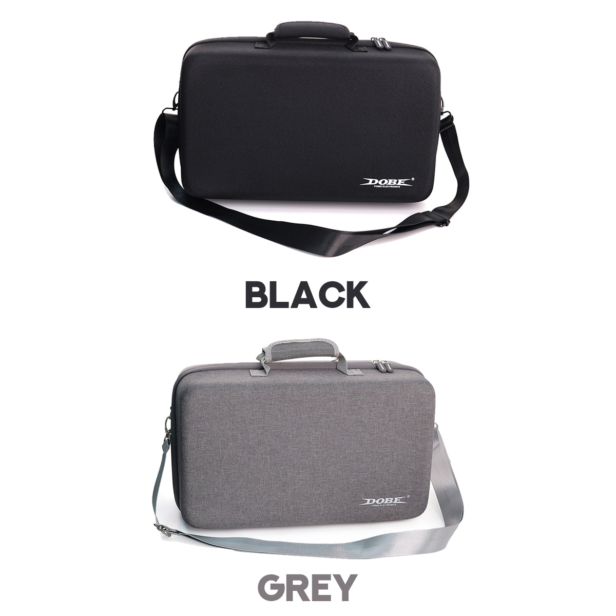 Dobe Storage Case for PS5 Slim / PS5 Pro (Black, Grey) TP5-5511