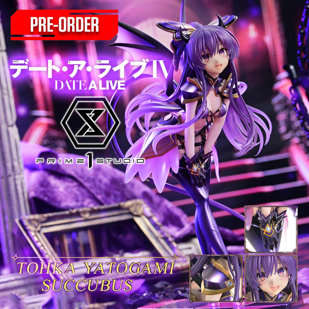 Prisma Wing DATE A LIVE Tohka Yatogami succubus