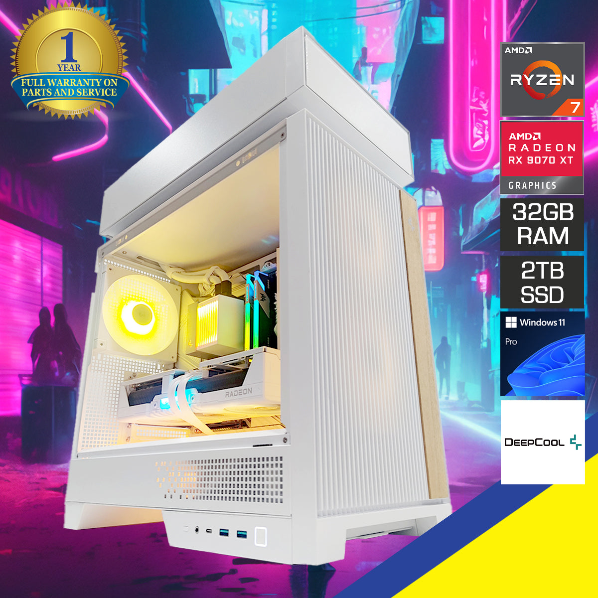 Ultra CL6600 White Gaming PC