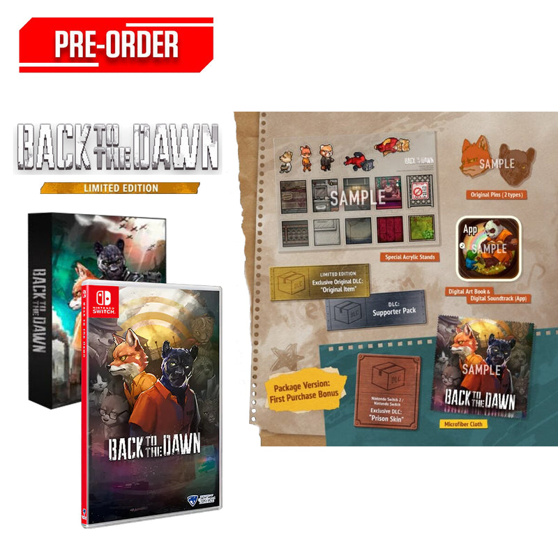 Nintendo Switch Back to the Dawn - Limited Edition Pre-Order (Chinese Packaging)