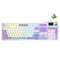 Ajazz AK35I V4 RGB Tri-Mode 100% 104-Keys Gasket-mounted Hot-Swappable Mechanical Keyboard