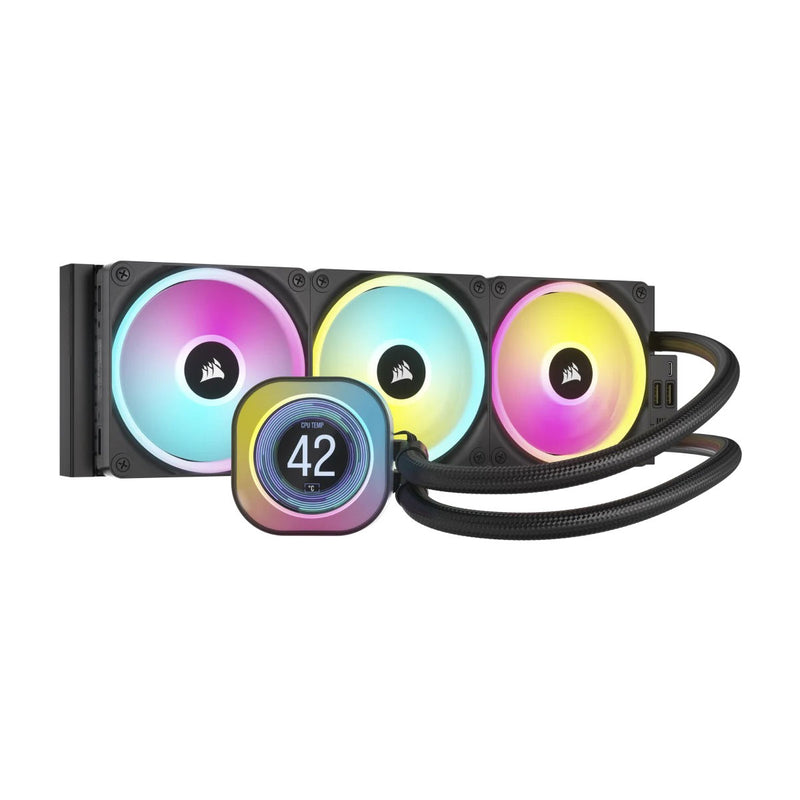 Corsair iCUE Link H150I RGB 360MM LCD AIO Liquid CPU Cooler