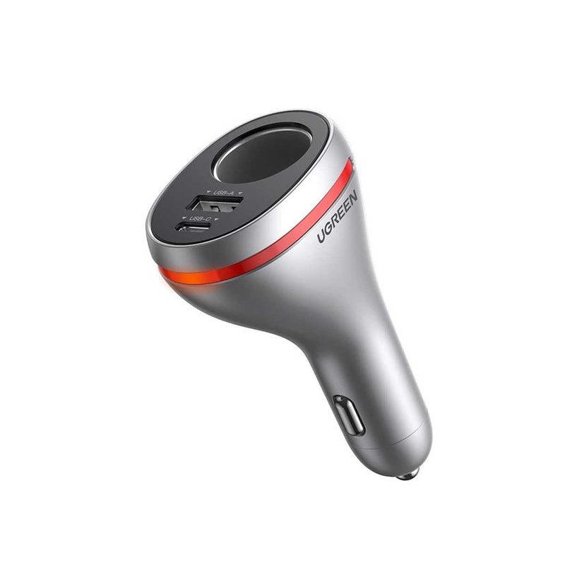 UGreen QC + PD 20W Car Charger With Extended Socket (CD204/60712)
