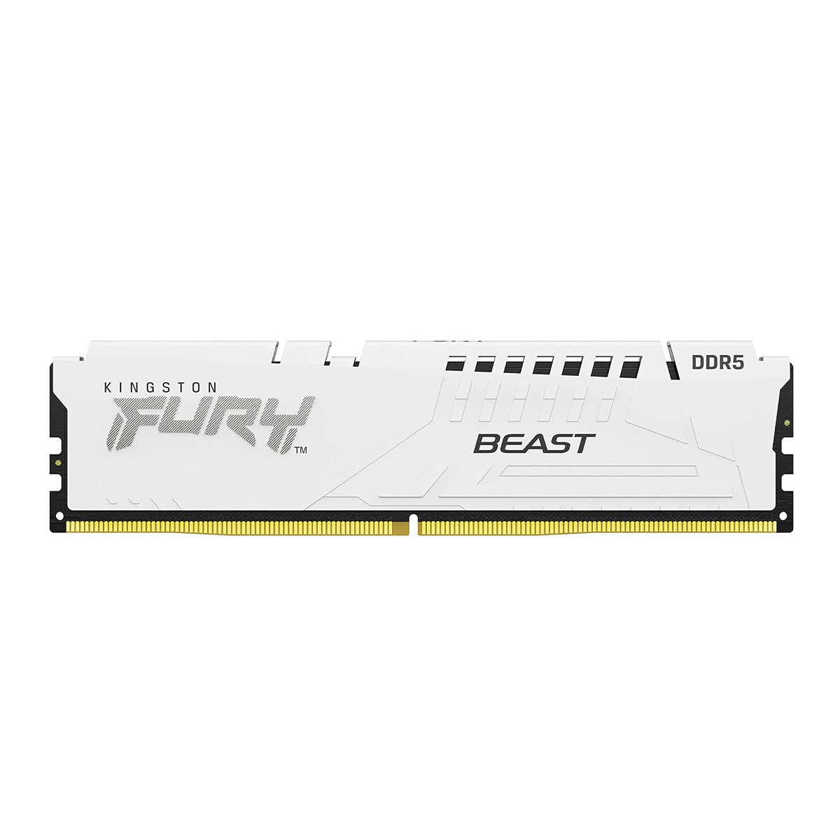 Kingston Fury Beast 64GB (2X32GB) DDR5 XMP 6000MT/S CL30 Memory (White) (KF560C30BWEK2-64)
