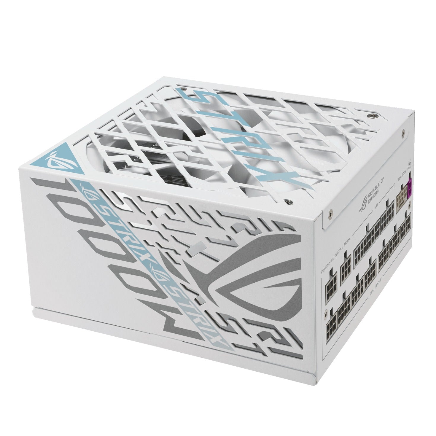Asus ROG Strix 1000W Platinum PCIe 5.0 ATX 3.1 Gaming Power Supply (White)
