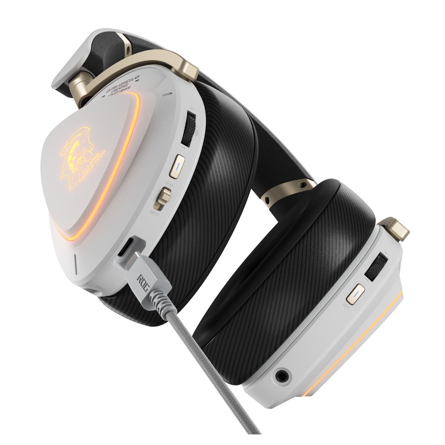 Asus ROG Delta II Gaming Headset (White - Kojima Ed.) (A703)
