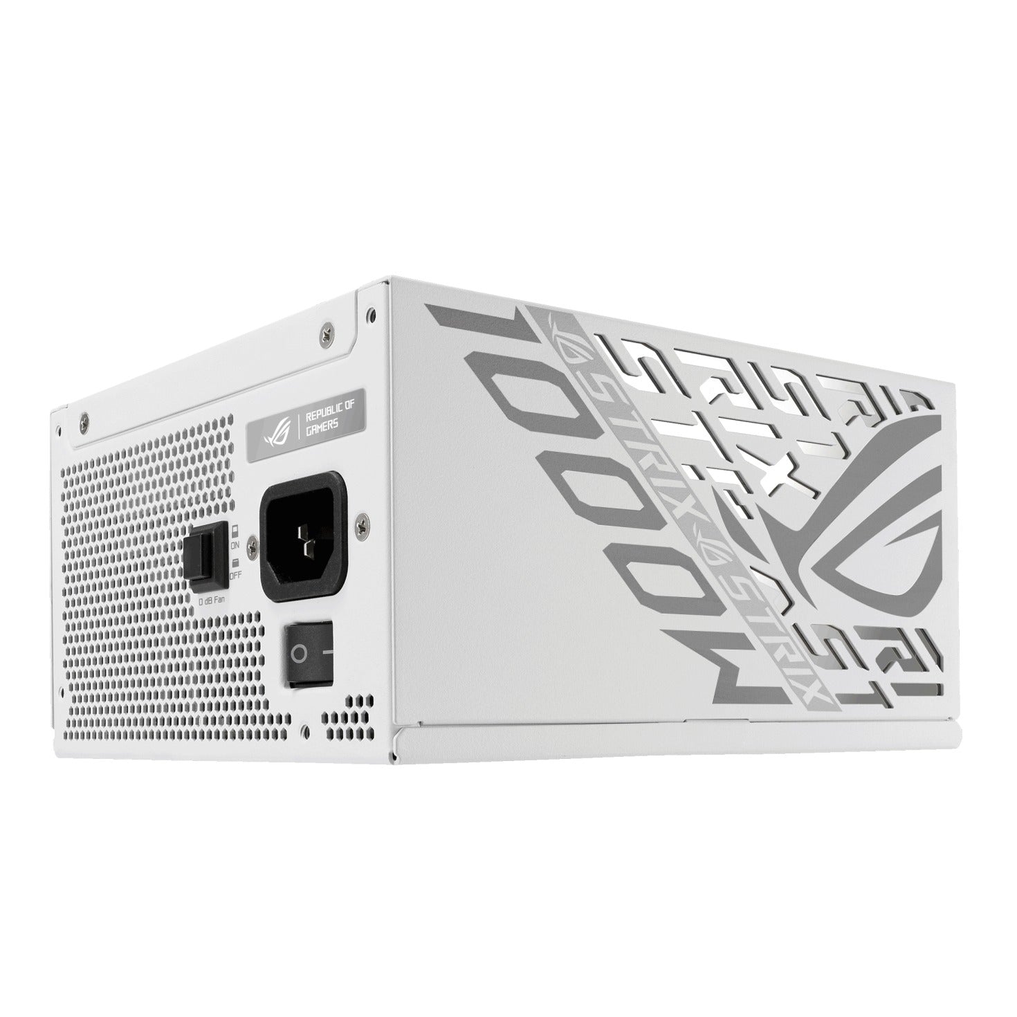 Asus ROG Strix 1000W Platinum PCIe 5.0 ATX 3.1 Gaming Power Supply (White)
