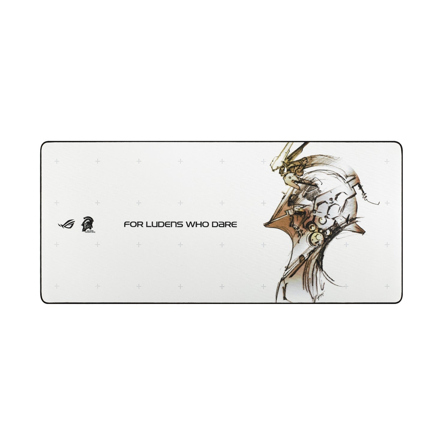 Asus ROG Scabbard II XXL Mouse Pad (White - Kojima Ed.) (NC21)