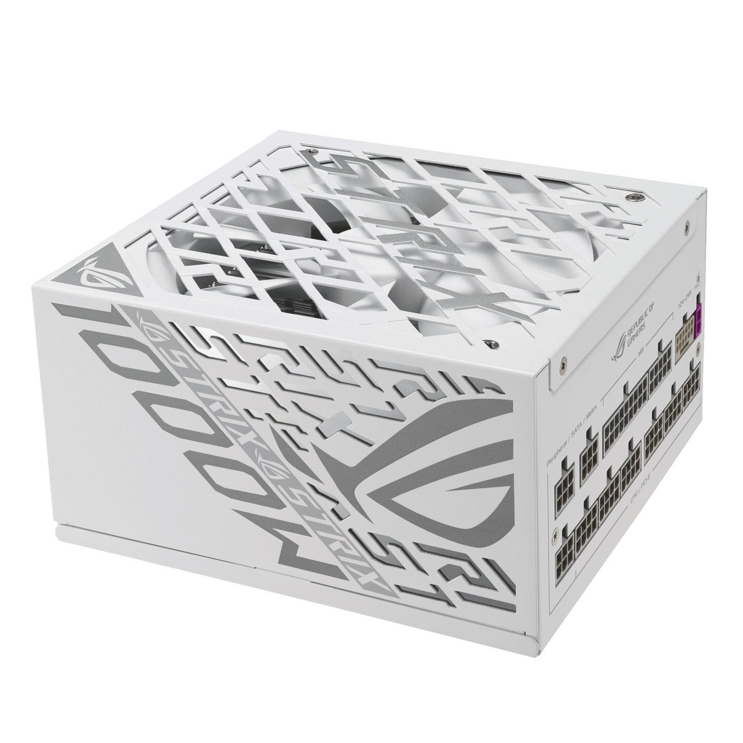 Asus ROG Strix 1000W Platinum PCIe 5.0 ATX 3.1 Gaming Power Supply (White)
